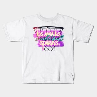 los angeles sparks basketball Kids T-Shirt